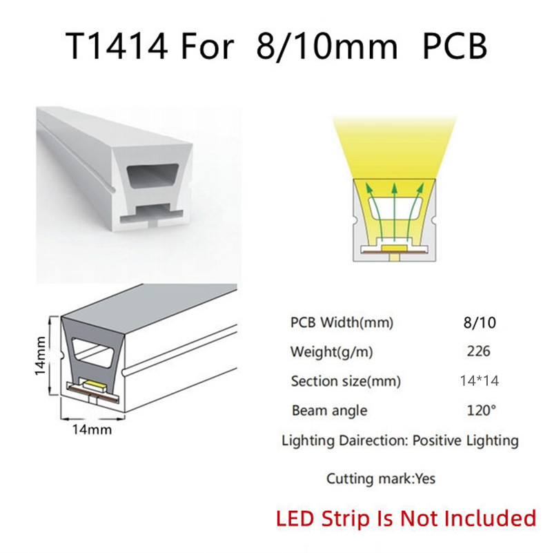 DC 12V Red LED Neon Flex with 50000 Working Lifetime and Hanging Mounting Installation