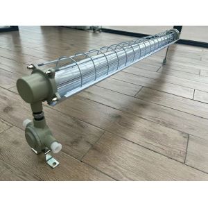 Explosion Proof Linear LED Light IP66 Hanging T5&T8 Double Tube Fixture for