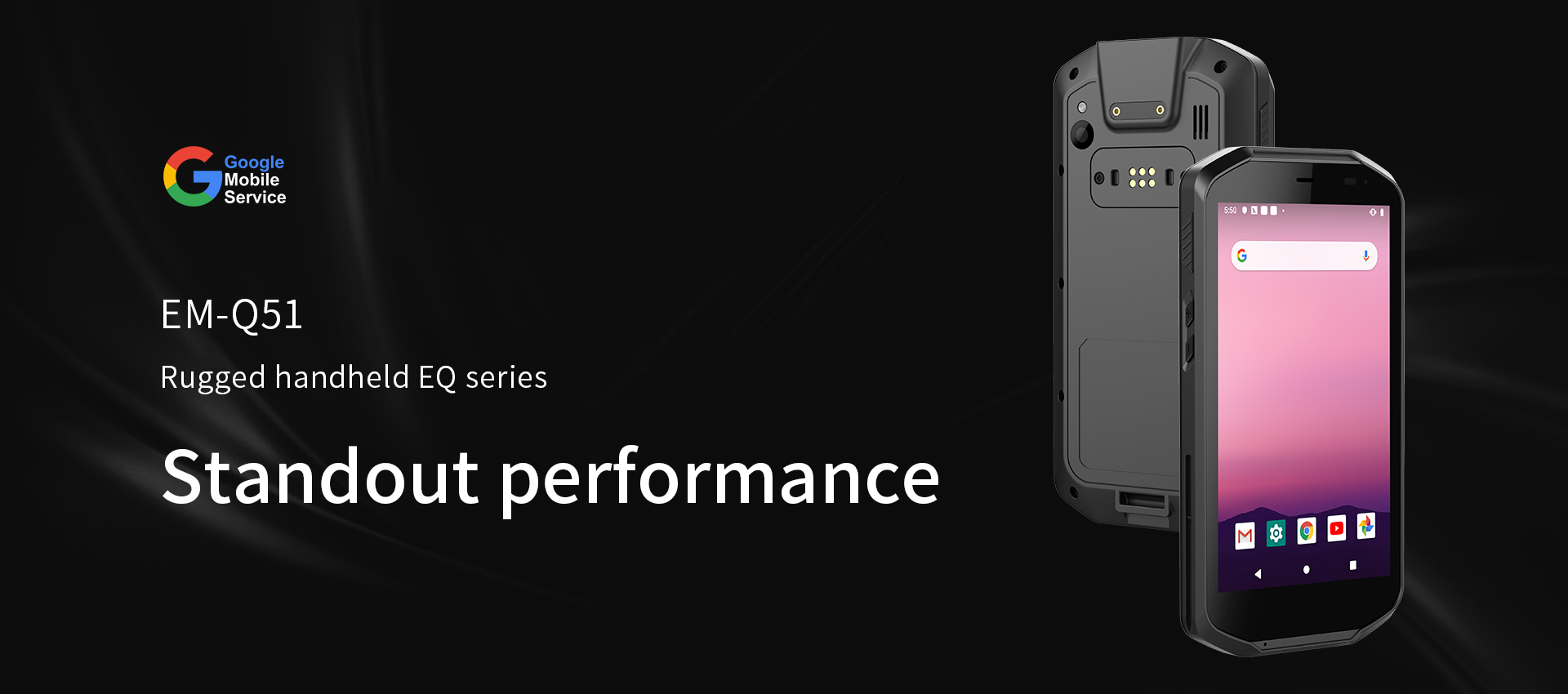 1D/2D Barcode Scanner NFC IP65 Android 9 Rugged Handheld PDA with Octa-core Processor