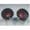 Buy cheap Hot Selling 63mm Diameter Mounted Crimped Steel Wheel Brush with Shank 6mm from wholesalers