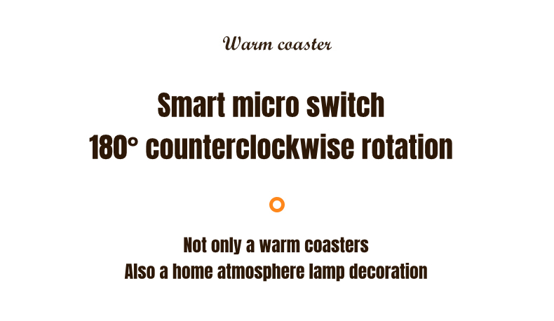 110-220 V Stylish UFO Coffee Milk Tea Mug Cup Electric Heating Coaster Warmer