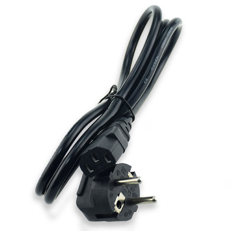 Computer VDE Power Cord 250V Waterproof PVC Jacket Pure Copper