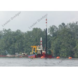 China Solid Structure 500mm Dredger Ship With Dual Engines on sale
