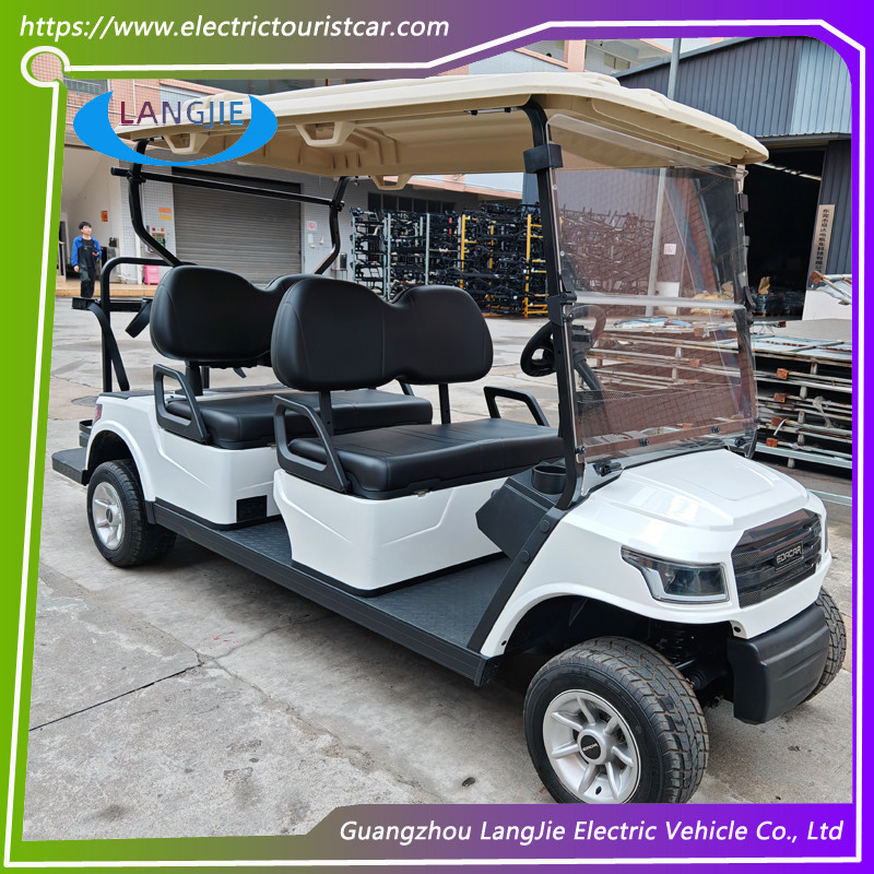 Left Hand Drive 48V Electric Club Car AC Motor Club Car Presidential Golf Cart for Resort