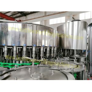 Juice / Water Automatic Bottle Filling Machine , Customized Drinking Water