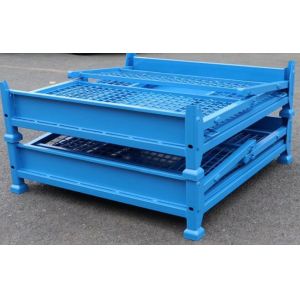 Transportation Collapsible Pallet Bins / Folding Pallet Container High