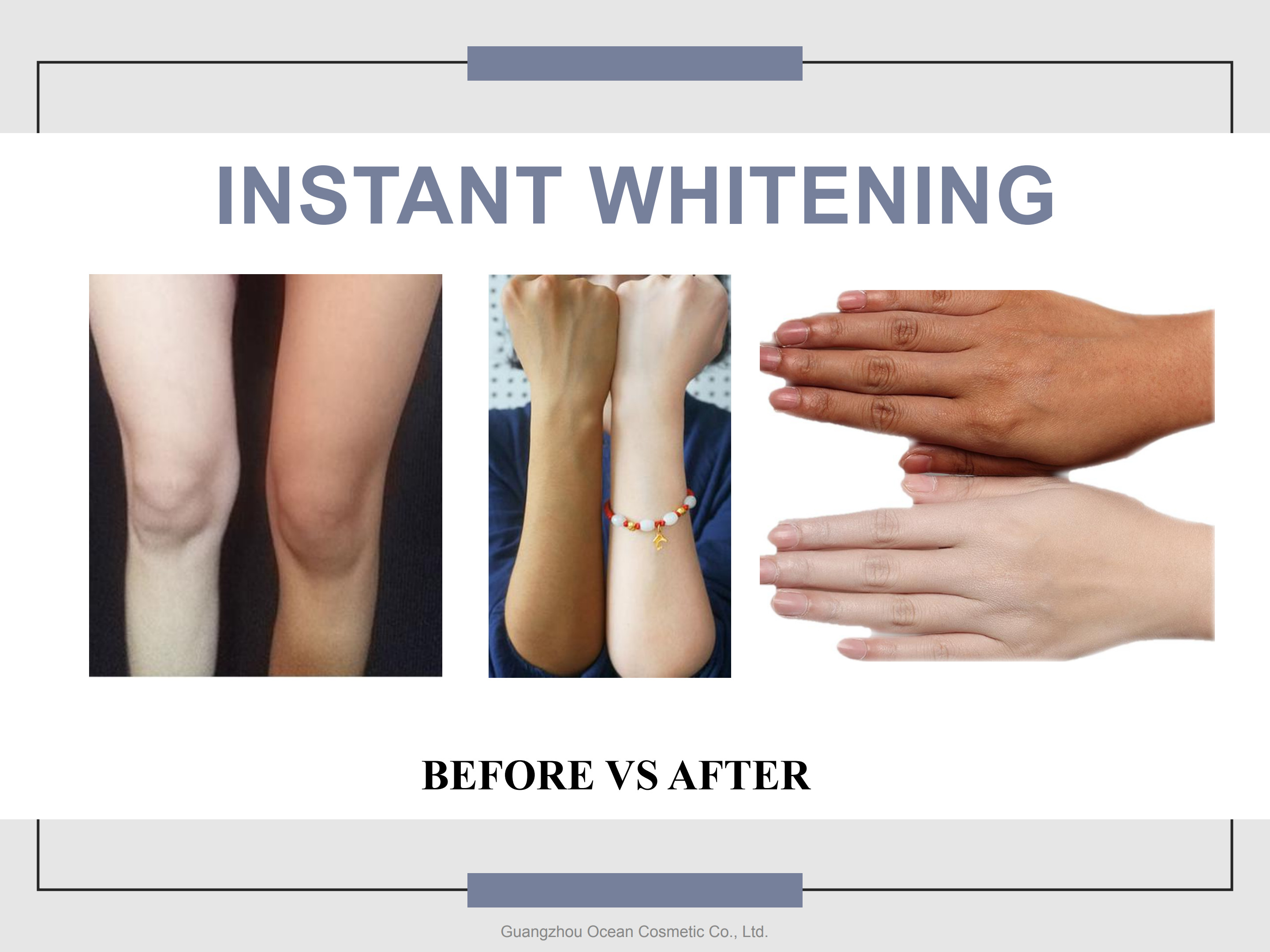 OEM Hotel Body Lotion Instant Whitening Lightening Tube