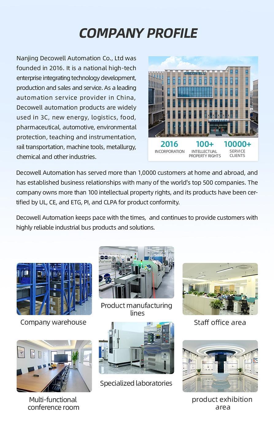 Digital Quantity Module, Decowell Canopen I/O Module, 8di8do (Input bidirectional output PNP) , for PLC