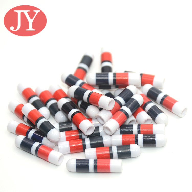 BBP FREE Jiayanag aglet plastic tipping blue color TPU ABS print colorful plastic tipping end cap plastic end cap