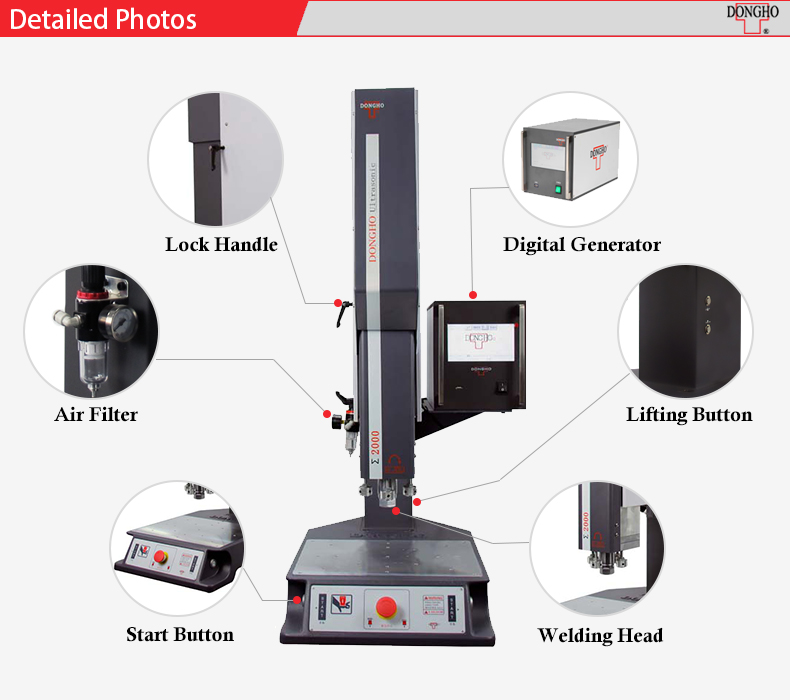 ultrasonic plastic spot welding