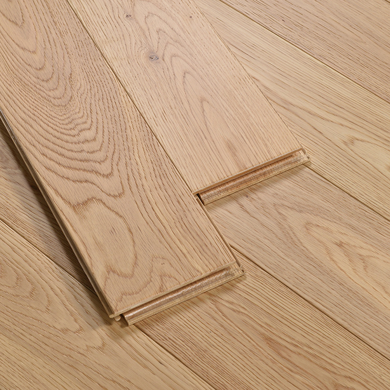 Three Layer Engineered Wood Flooring 20mm European Oak with Black Embossed Finish