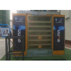 China Rack And Pinion 2000kg 60m / Min Construction Site Elevator on sale