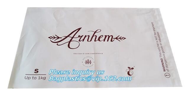 En13432 Certified Custom Printed Wholesale Biodegradable Compostable Plastic Pharmacy Bag With Singlet Handle BAGS
