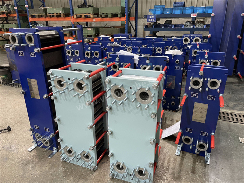 Metal Brazed Heat Exchanger Gasketed Plate And Frame Heat Exchanger