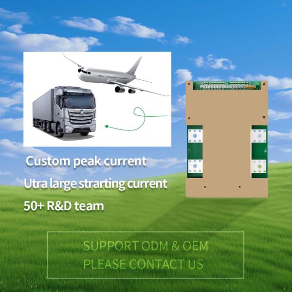 8s-24s Lifepo4 Battery Energy Storage BMS Board 48V 100A-1200A Compatible With