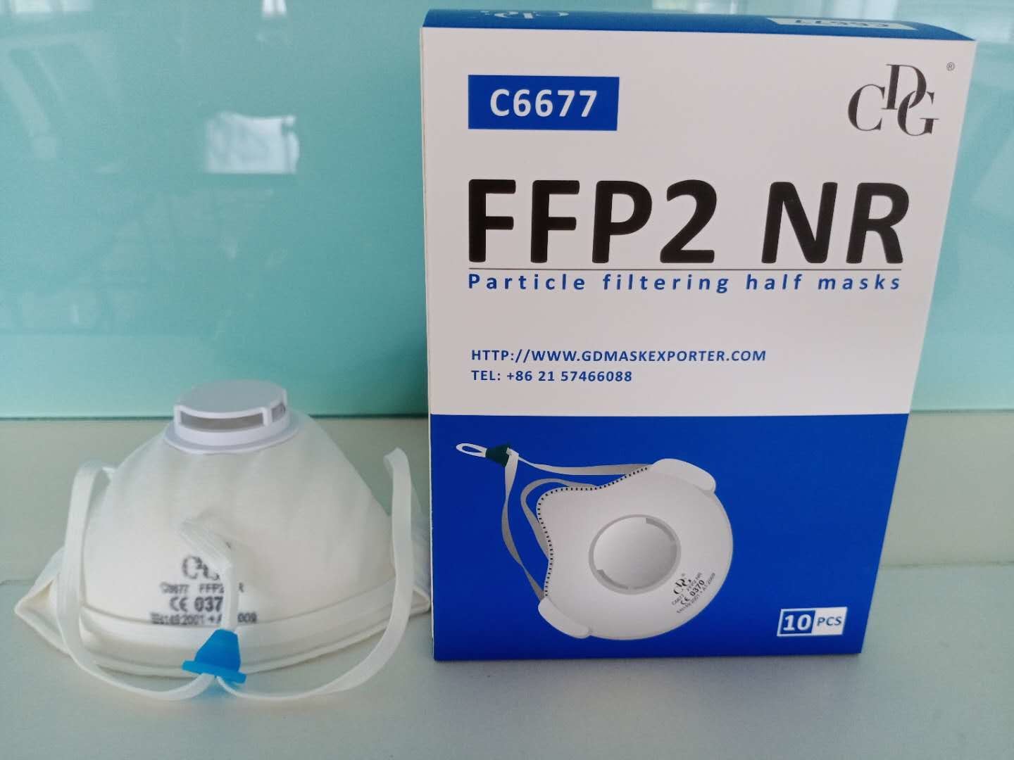 Head Wearing Meltblown 12.5*10.5cm 5 Plies Disposable Dust Masks