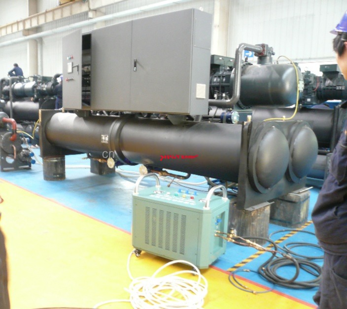 2HP Oil Less Fast Speed Vapor Recovery Unit Freon Gas Recycling Equipment Refrigerant Recovery Machine