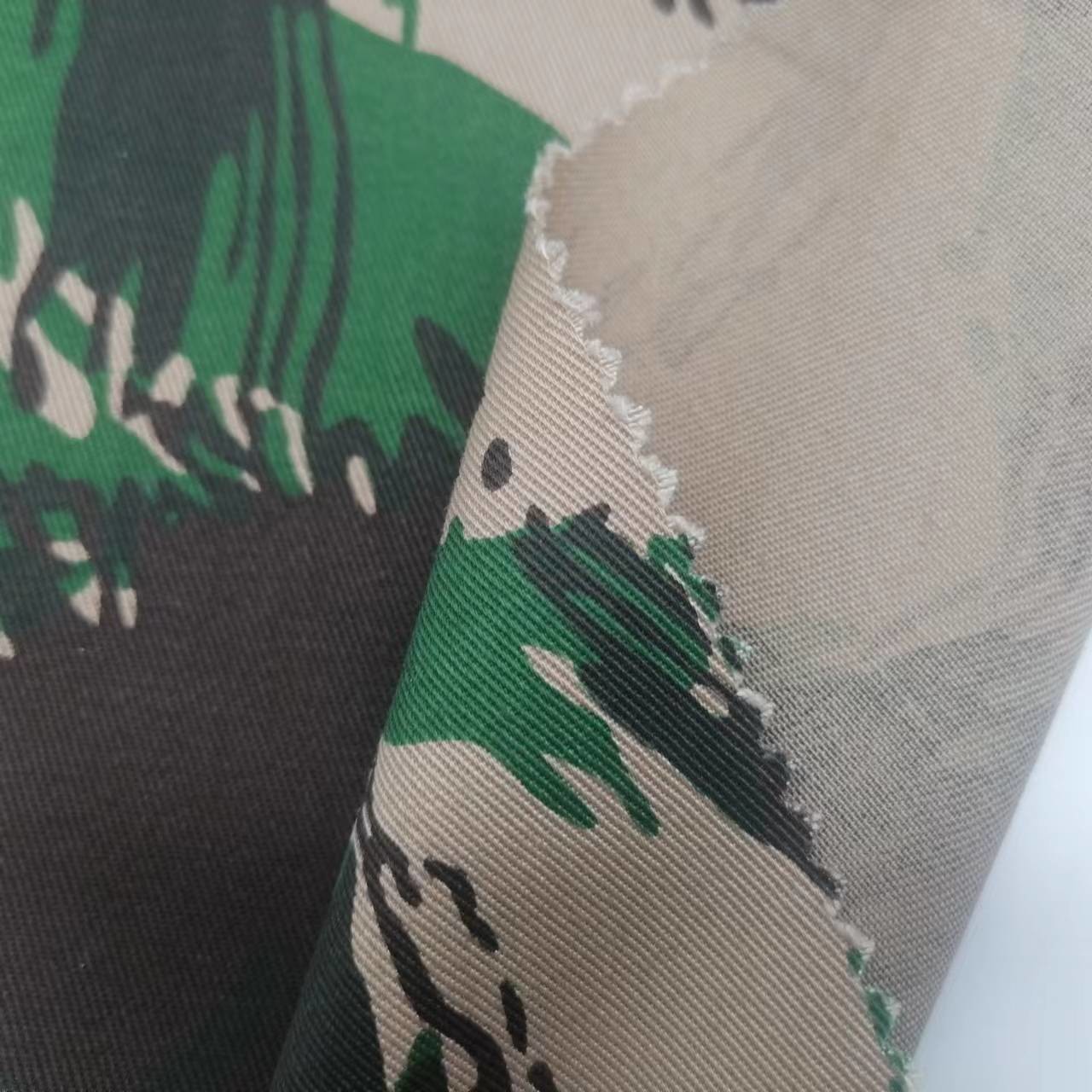 Digital Printed TC65/35 Camouflage Fabric Breathable Uv Proof