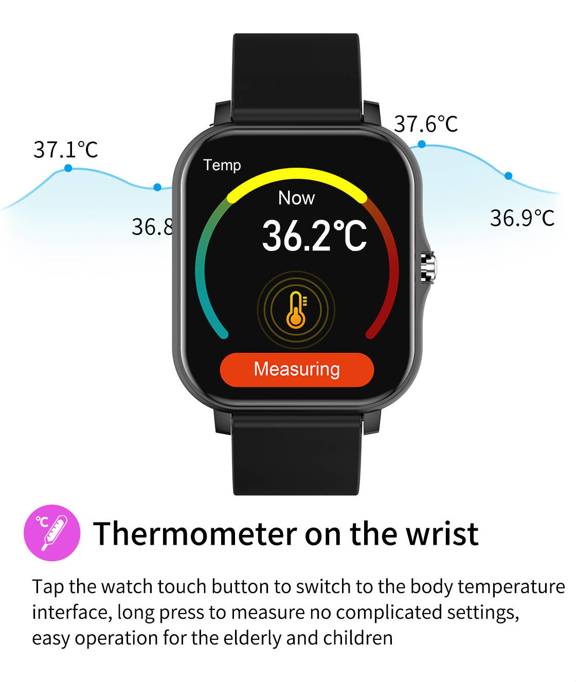Double UI Switch Smartwatch Sport Calorie Detection SMS Reminder With Two Casual Games