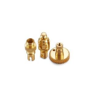 China ODM CNC Machining Parts Bronze Copper Brass Pin Knurled Nut Screw on sale