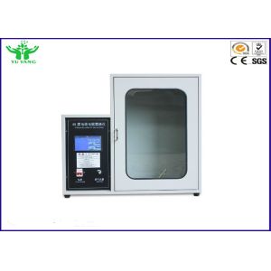 ISO 6722-1 Single Core Flammability Testing Machine For Cable Flame Retardant