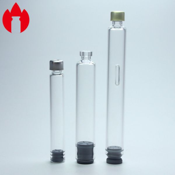 Quality 1.5ml 3ml Transparent Medical Empty Disposable Glass Cartridge for sale