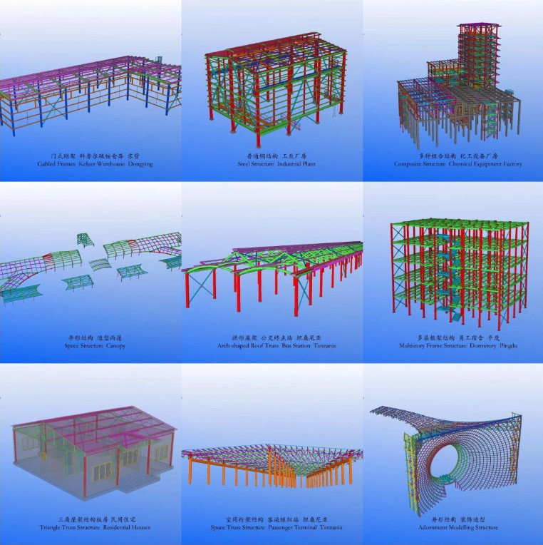 Customized Size Prefabricated Steel Warehouse long Lifespan