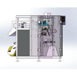 Multifunctional Full Automatic High Speed Vertical Bag Packing Machine With 500W