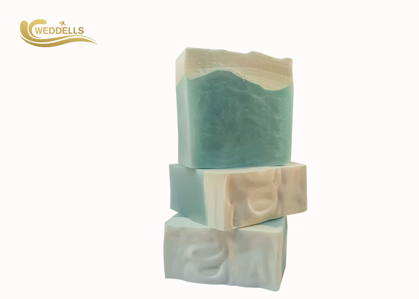 Pure Rhassoul Clay Custom Soap Bars Tulip / Papaya / Apple Fragrance