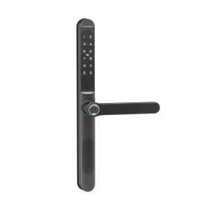 Bluetooth Fingerprint Passcode Door Lock Waterproof Courtyard With Gateway