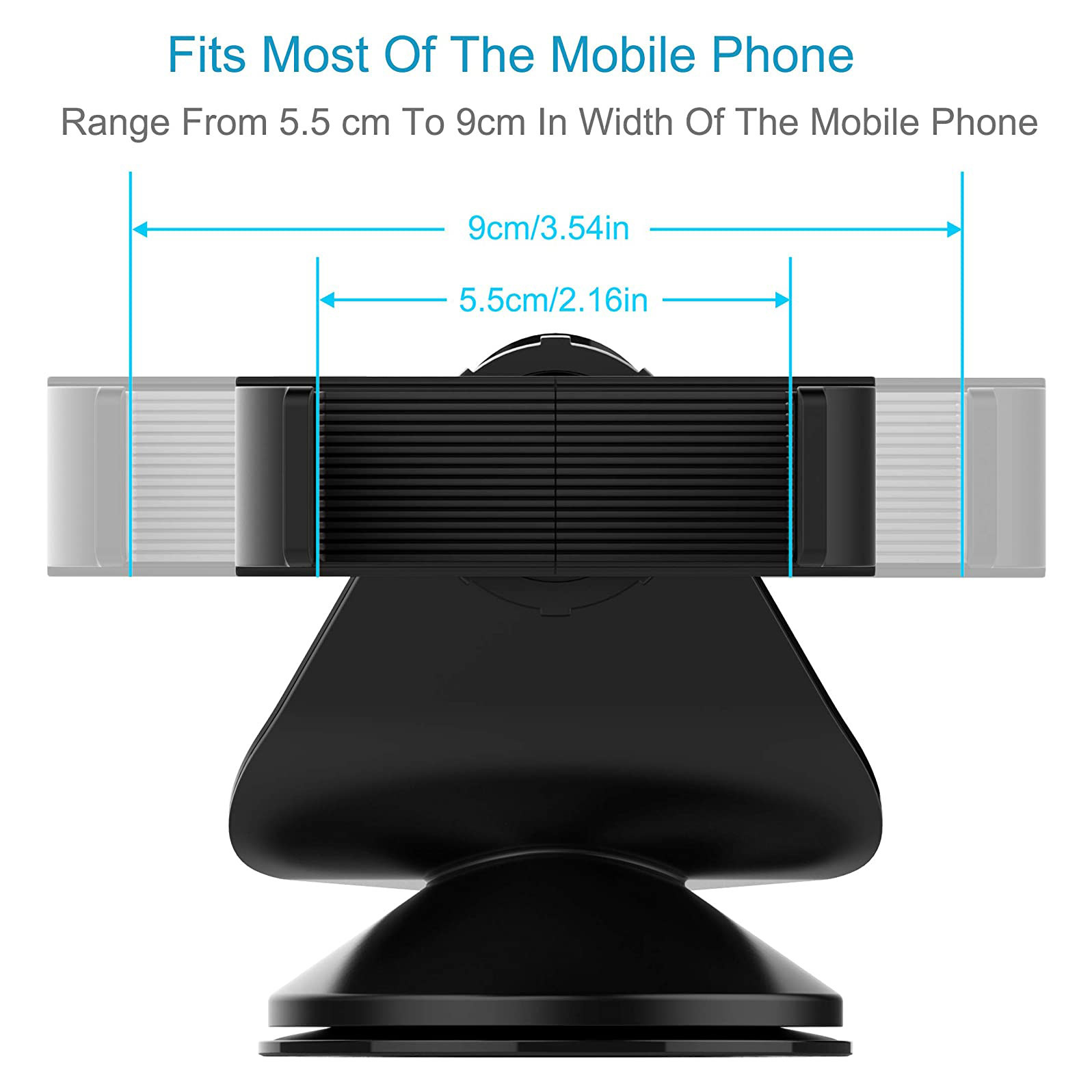 Car Phone Mount Holder For Car Dashboard Windshield Air Vent