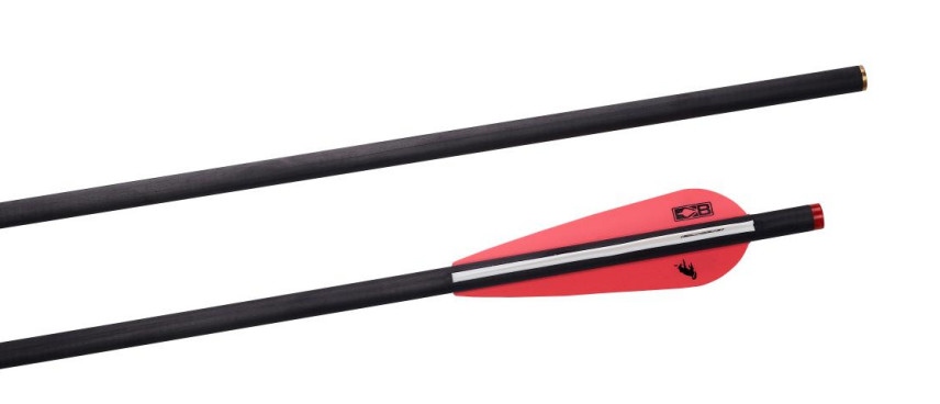 Id .300"(7.62mm) 18/20/22" Length 0.001" Straightness 3k Cross Woven Fiber bolt for turkey and deer hunting season