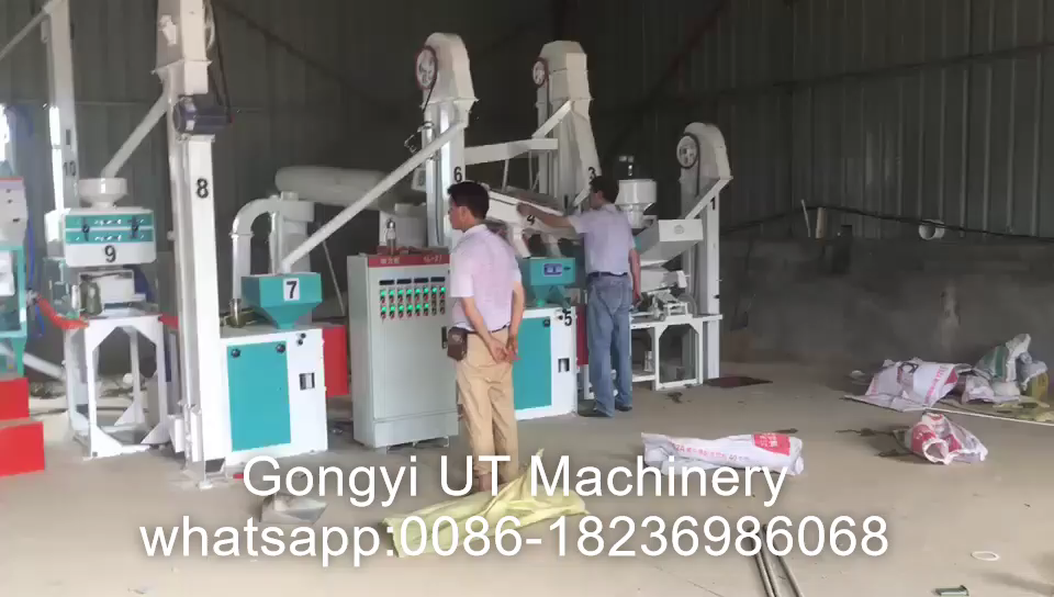 1 Ton Per Hour Millet Mill Machine 1150kg Emery Roller Rice Millet Whitener for Home