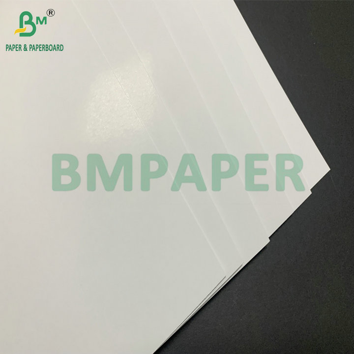 Chromo 75gsm 85gsm C1S Glossy Paper For Label Stock In Roll Width