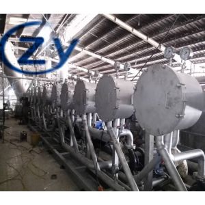 21Be Starch Milk Multicyclone Starch Refining Section SS 304 Machine Structure