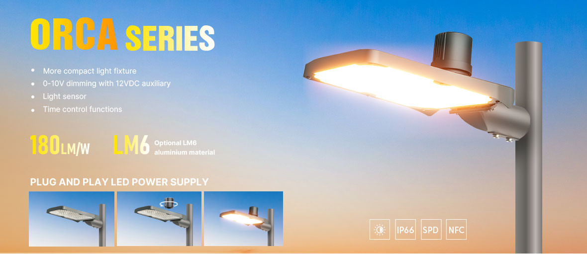 Wireless Control Waterproof Street Light With Advanced Daylight Sensor Long-lasting Lighting