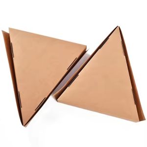 Custom Kraft Paper Pizza Boxes , Customized Sizes and Color Pizza Packaging Box