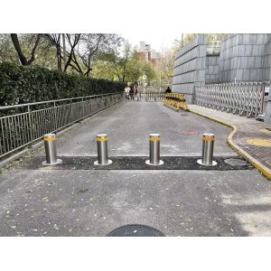 Automatic Bollards 600mm IP68 with Optional Heating Unit