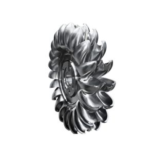  Vertical Installation Method Hydro Turbine Runner with Inlet Pressure of 10 MPa Hardened Metals Material Capabilities Manufactures