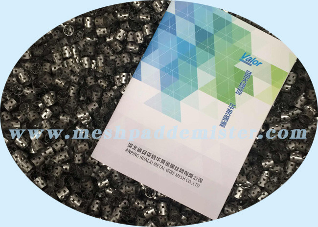 Ceramic Pp 5 / 8 Inch Metal Cooling Tower Packing Stainless Steel Pall Rings