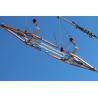 Buy cheap High Voltage Section Railway Insulator / 25KV Silicone Composite Insulators from wholesalers