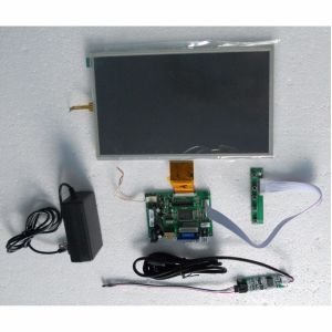  open frame touchscreen 10.1&quot; inch LCD display VGA support HD AV monitor with 4line resistive touch panel Manufactures