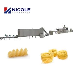 Multi Function 120kg/H Macaroni Production Line Single Screw