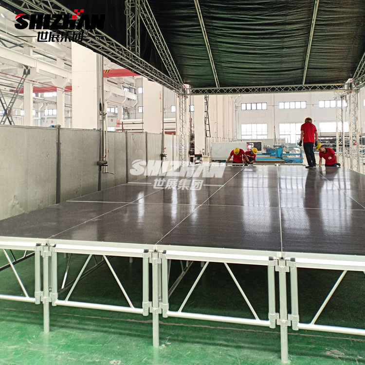 4x4 Portable Acrylic Outdoor Performance Concert Stage Platform