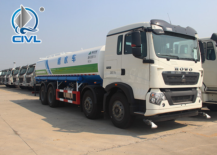 8x4 380HP 32000L Water Tanker Truck EURO III , SINOTRUK HOWO Tanker Trailer
