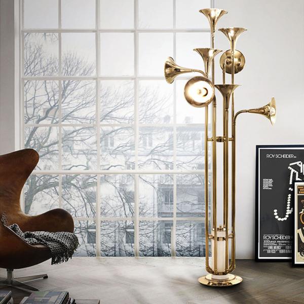 Nordic Retro Loft Floor Lighting Individuality Luxury Home Decoration Botti