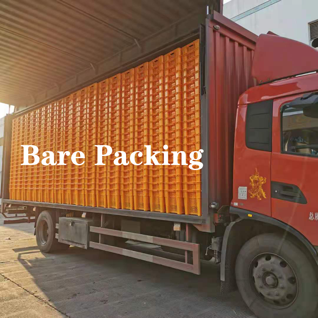 Freely Plastic Moving Box Containers Crate Soda Stackable Plastic Crate 23.6x15.7x11.8 Inch