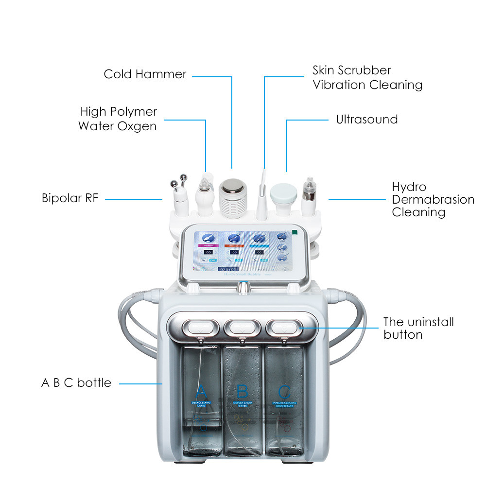 2018 Hot Selling Hydrogen Oxygen Water Dermabrasion Power Microdermabrasion Machine For Home Use Spa