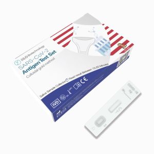 Class III Factory price SARS-CoV-2 Antigen Self Test Set Saliva Sample Collector