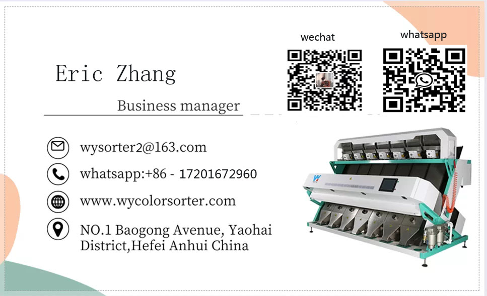 Data Processing Software Seeds Color Sorter With Intelligent CCD Color Camera